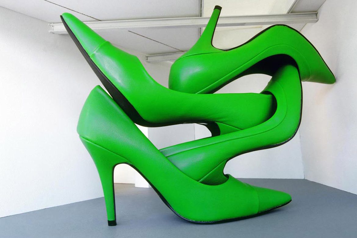 נעלי הענק של פטרוס כריסוסטומו - ירוק