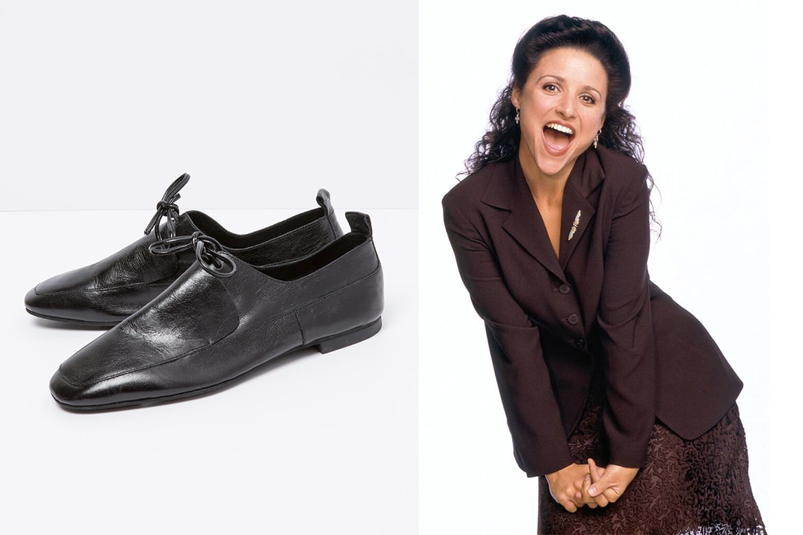 הנעליים של ג'פרי קמפבל נראים כאילו נשלפו מהמלתחה של איליין