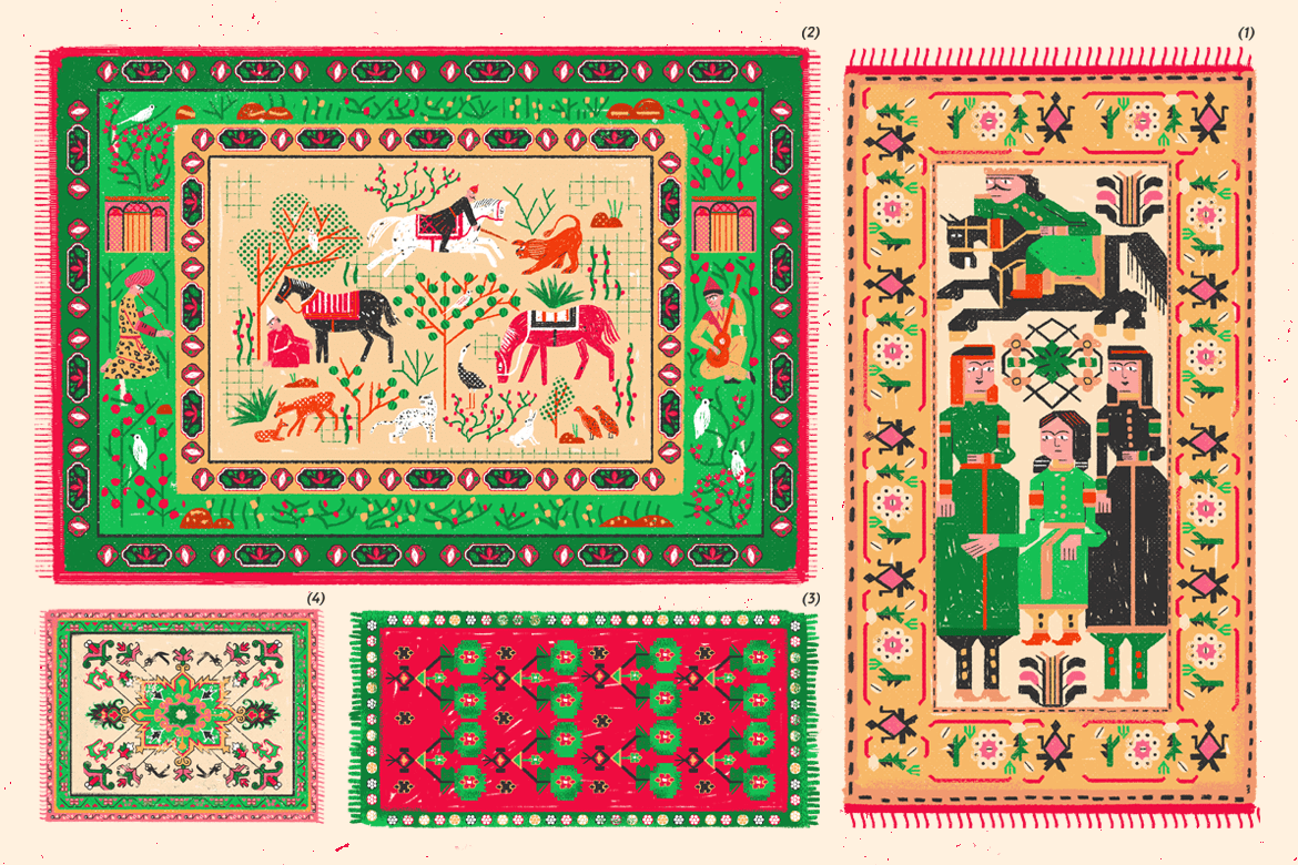 מגדיר השטיחים הפרסיים