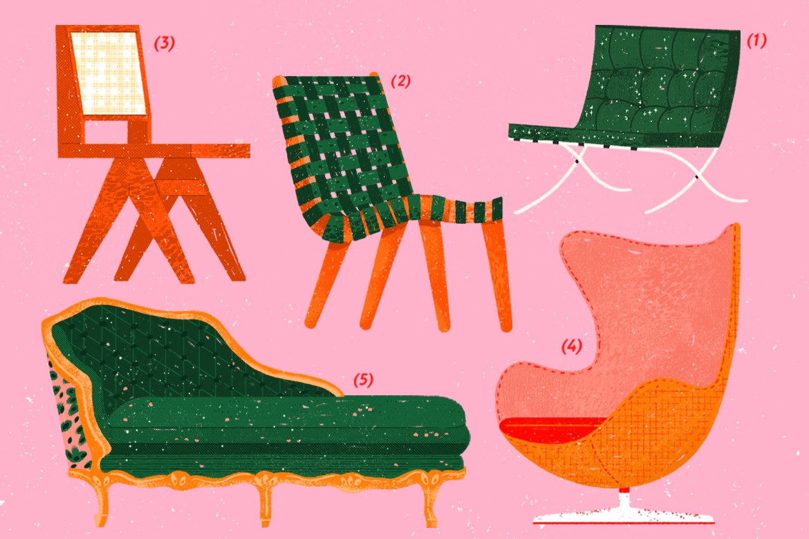 מדריך הכיסאות | איור: עינב וייסמן